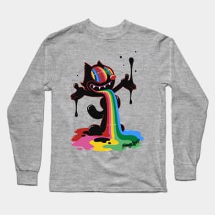 Trippy Felix the Cat Long Sleeve T-Shirt